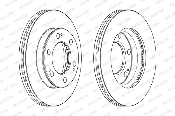 Brake Disc (DDF2547C)