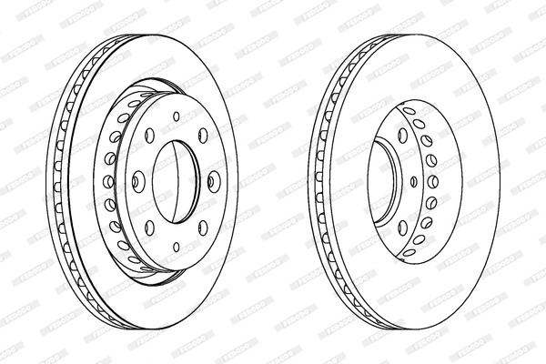 Brake Disc (DDF1418)