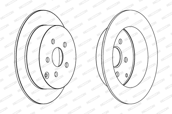 Brake Disc (DDF1485)