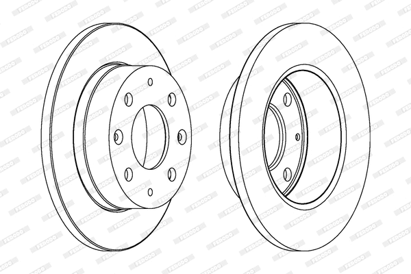 Brake Disc (DDF106)
