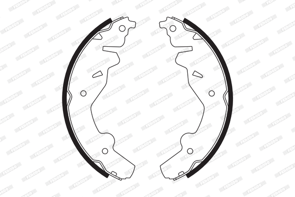 Brake Shoe Set (FSB548)