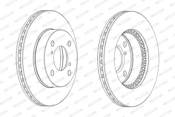Brake Disc (DDF1960C)