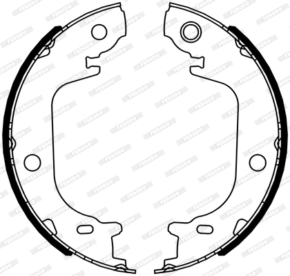 Brake Shoe Set (FSB4321)