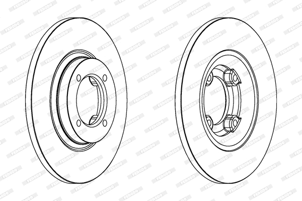 Brake Disc (DDF533)