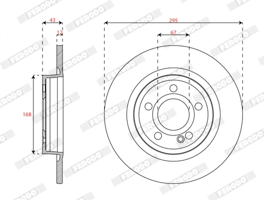Brake Disc (DDF3031C)