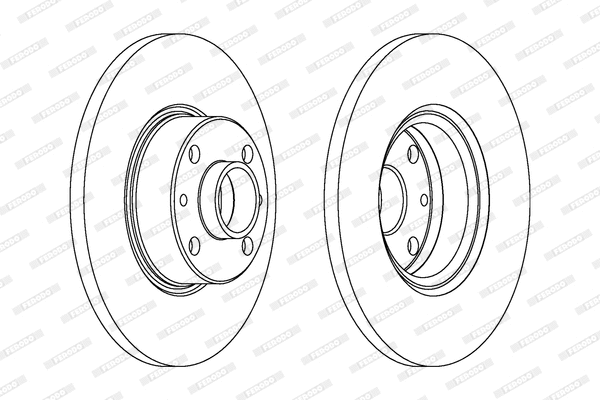 Brake Disc (DDF038)