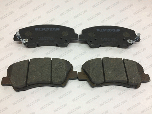 Brake Pad Set, disc brake (FDB4702QS)