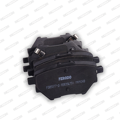 Brake Pad Set, disc brake (FDB5077-D)