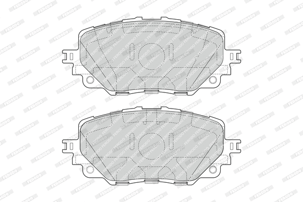 Brake Pad Set, disc brake (FDB4873)