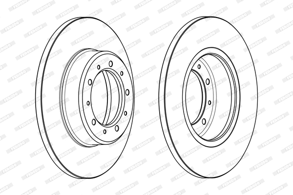 Brake Disc (DDF2083C)