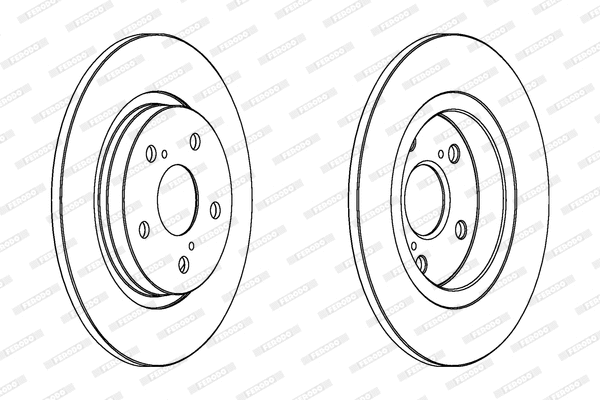 Brake Disc (DDF1755)