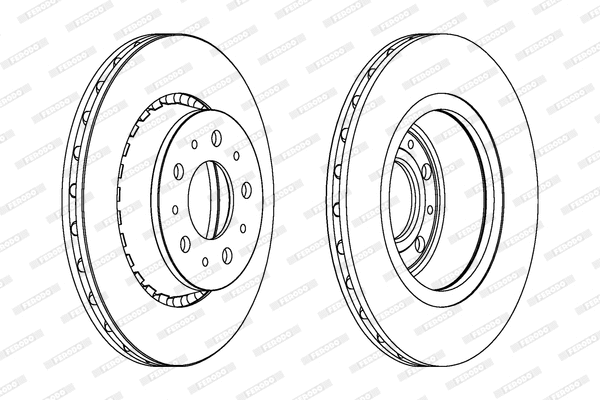 Brake Disc (DDF194)