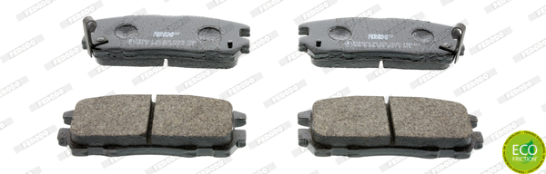 Brake Pad Set, disc brake (FDB1017)