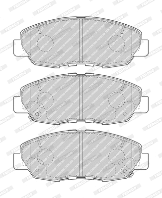 Brake Pad Set, disc brake (FDB5022)