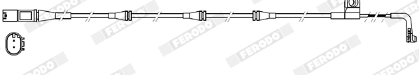 Warning Contact, brake pad wear