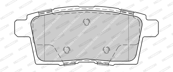 Brake Pad Set, disc brake (FDB4366-D)