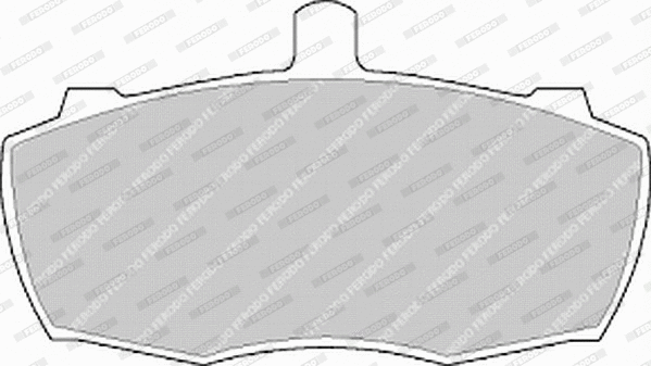 Brake Pad Set, disc brake (FVR836)