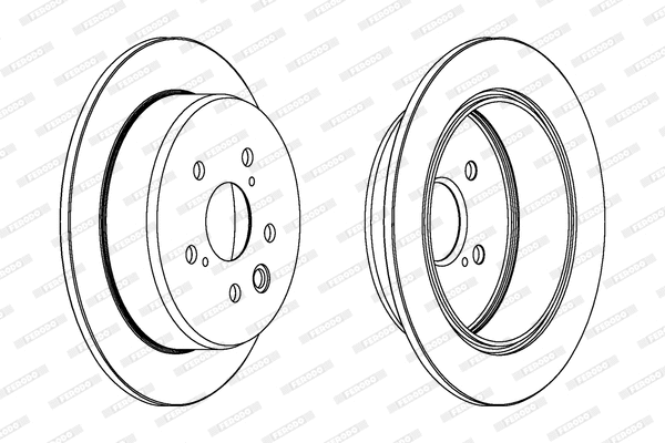 Brake Disc (DDF1815)
