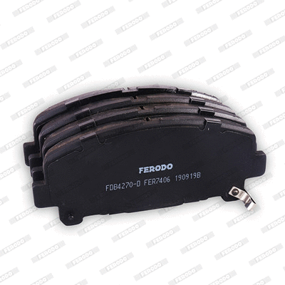 Brake Pad Set, disc brake (FDB4270-D)
