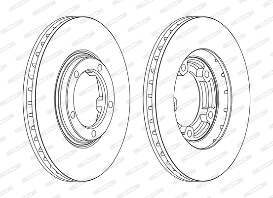Brake Disc (DDF1404C)