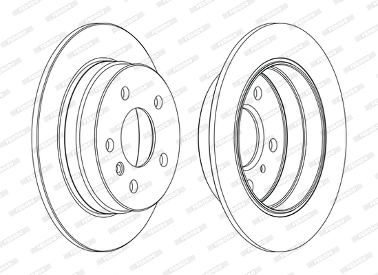Brake Disc (DDF1258C-D)
