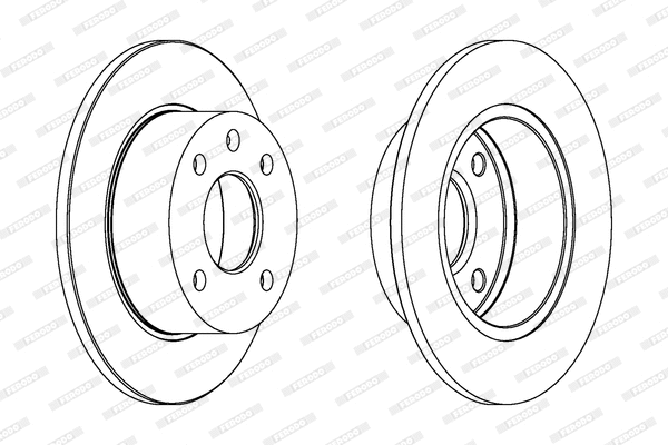 Brake Disc (DDF135)