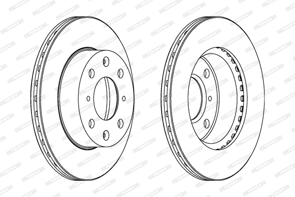 Brake Disc (DDF289)
