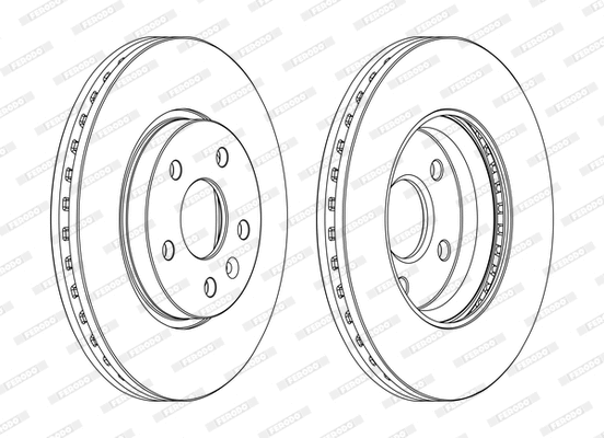 Brake Disc (DDF1869P-D)