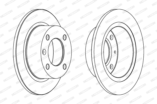 Brake Disc (DDF490)