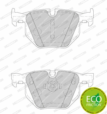 Brake Pad Set, disc brake (FDB1748)