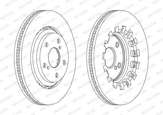 Brake Disc (DDF2269C)