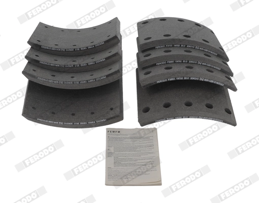 Brake Lining Kit, drum brake