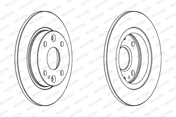 Brake Disc (DDF525)