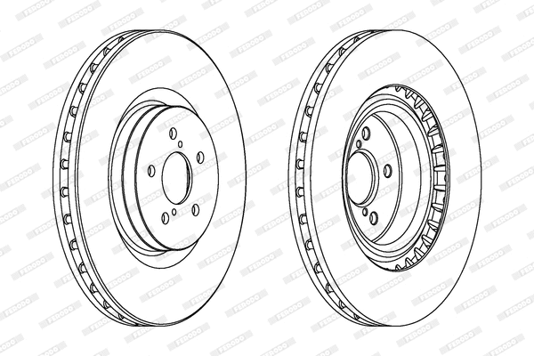 Brake Disc (DDF1748)