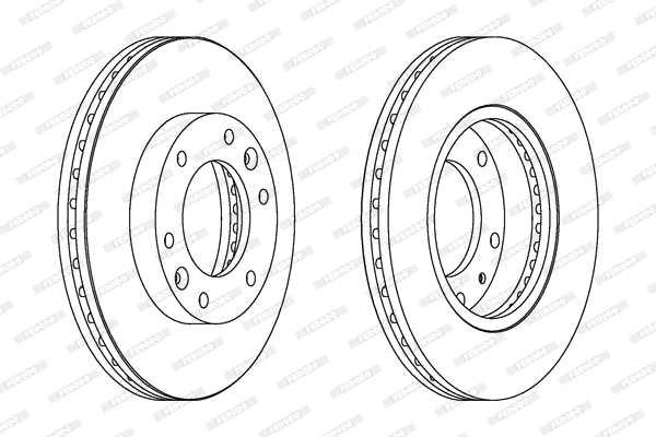 Brake Disc (DDF1612)