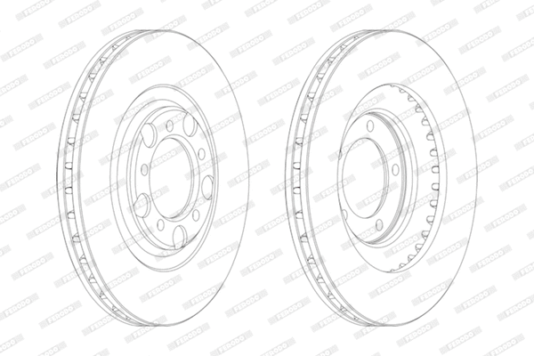 Brake Disc (DDF1071)