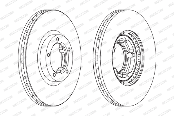 Brake Disc (DDF848)