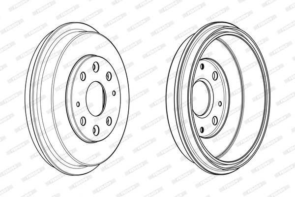 Brake Drum (FDR329322)