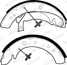 Brake Shoe Set (FSB513R)
