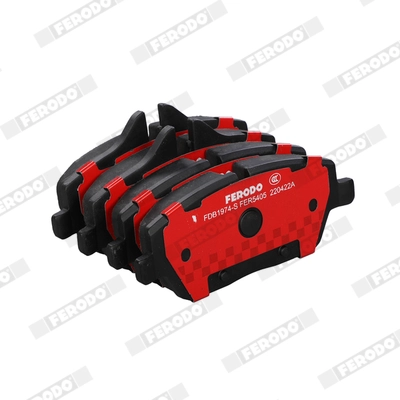 Brake Pad Set, disc brake (FDB1974-S)