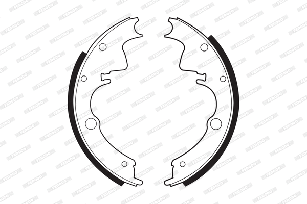 Brake Shoe Set (FSB377)
