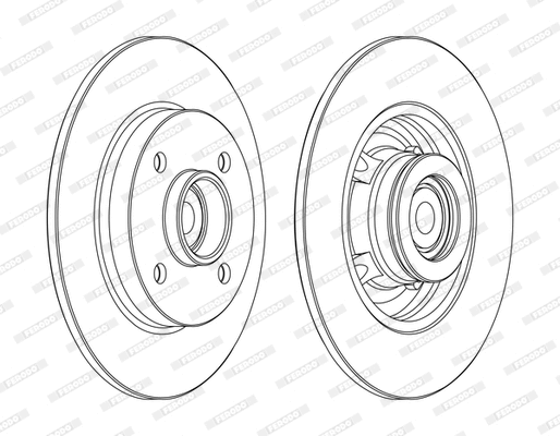 Brake Disc (DDF1561C-1-D)