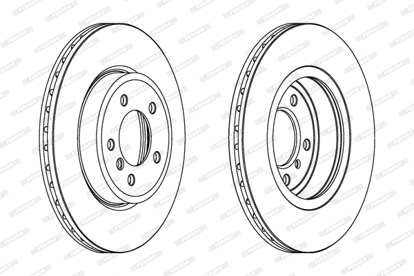 Brake Disc (DDF1174)
