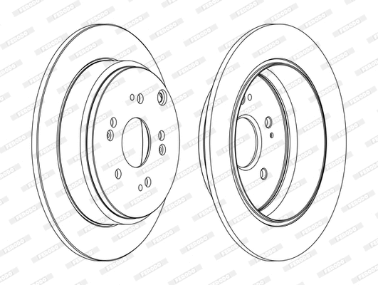 Brake Disc (DDF1860-D)