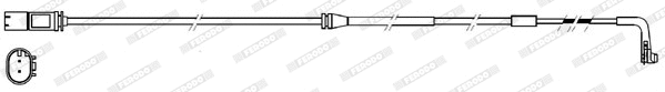 Warning Contact, brake pad wear (FWI321)