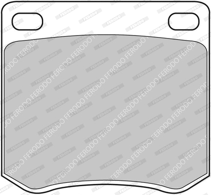 Brake Pad Set, disc brake (FDB228)