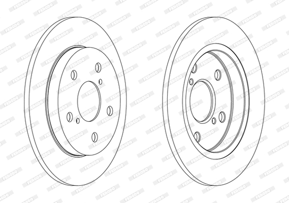 Brake Disc (DDF1788P-D)