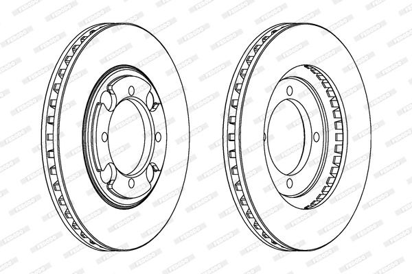 Brake Disc (DDF691)