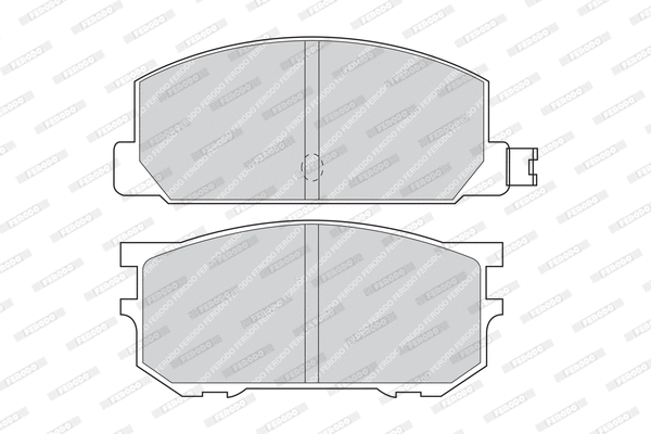Brake Pad Set, disc brake (FDB219)