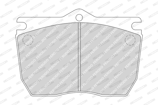 Brake Pad Set, disc brake (FCV983)